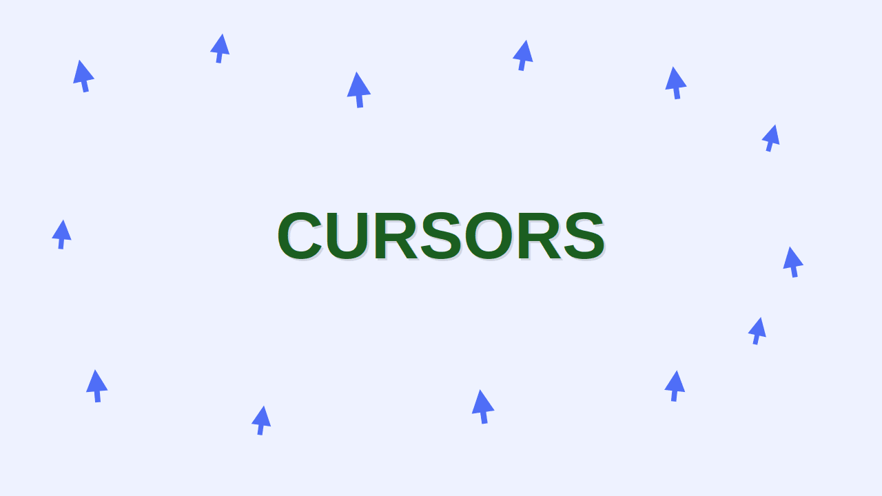 The Cursors